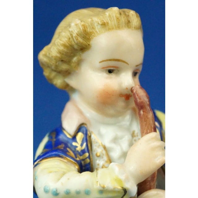 Antique Porcelain Sculpture by Von Schierholzsch of Plaue, Germany, 1800s For Sale - Image 11 of 18