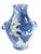 Mid 20th Century Lg. Chinese or European Cobalt Blue Reduction Glaze Ceramic W/ Jug Elephant Handles For Sale - Image 5 of 10