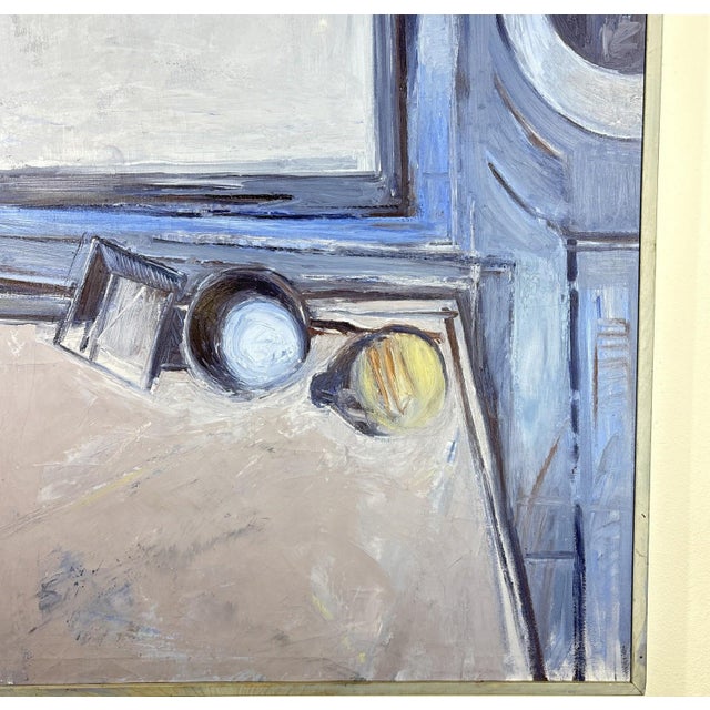 1960s Monumental 1967 Paul Havas Original Oil – "Artist Studio Interior" For Sale - Image 5 of 16
