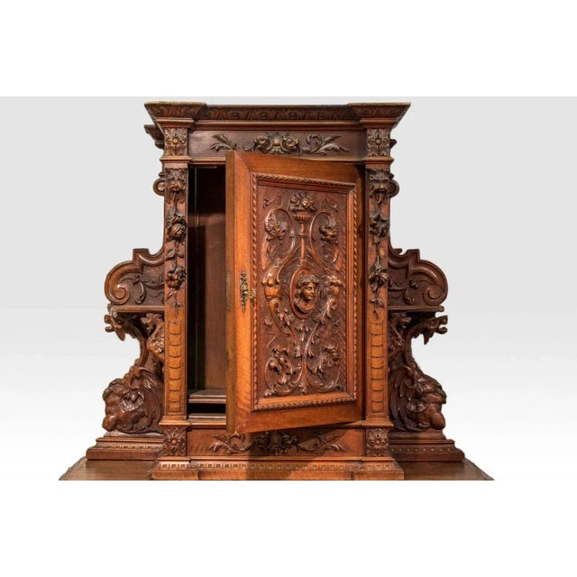 Antique Renaissance Style Cupboard For Sale - Image 5 of 16