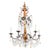 Italian 18th Century Giltwood & Crystal Chandelier For Sale - Image 9 of 17
