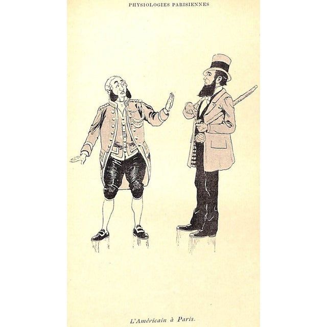 Traditional "Physiologies Parisiennes" 1887 Millaud, Albert For Sale - Image 3 of 11