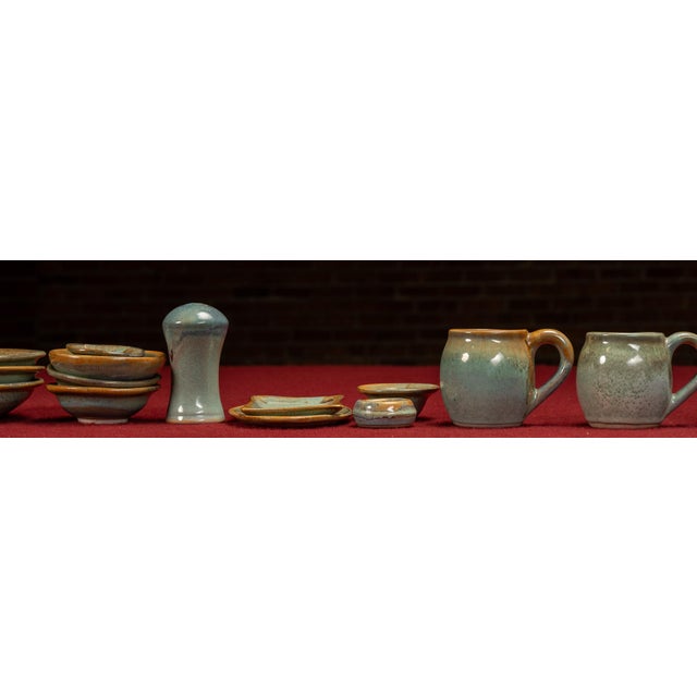 Vintage Pigeon River Pottery "Ownby" Dinner Service Set - 36 Pieces For Sale In Chicago - Image 6 of 18