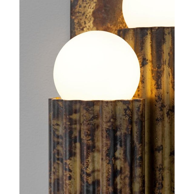 Vesta Triple Wall Sconce by Schwung For Sale - Image 6 of 18