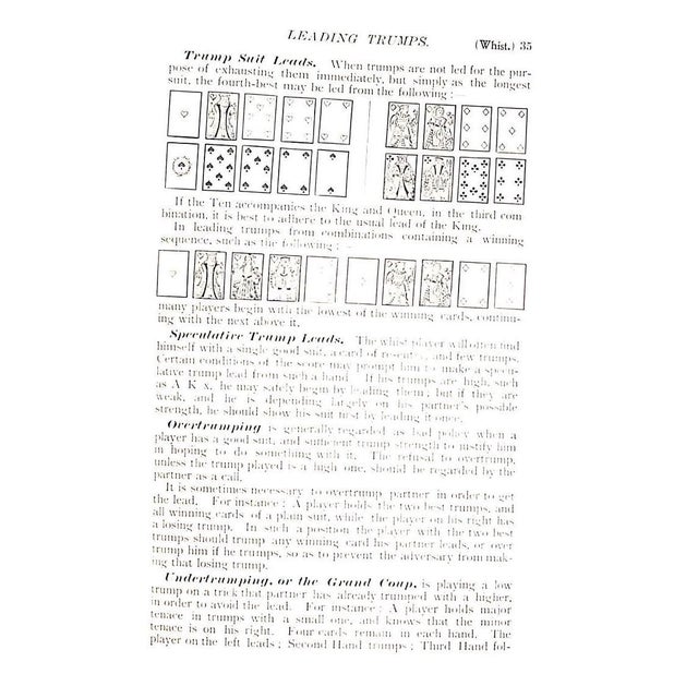Late 19th Century "Foster's Complete Hoyle: An Encyclopedia of All the Indoor Games Played at the Present Day" 1897 Foster, r.f. For Sale - Image 5 of 8