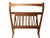 1970s Danish Modern Folding Teak Magazine Rack For Sale In San Francisco - Image 6 of 13