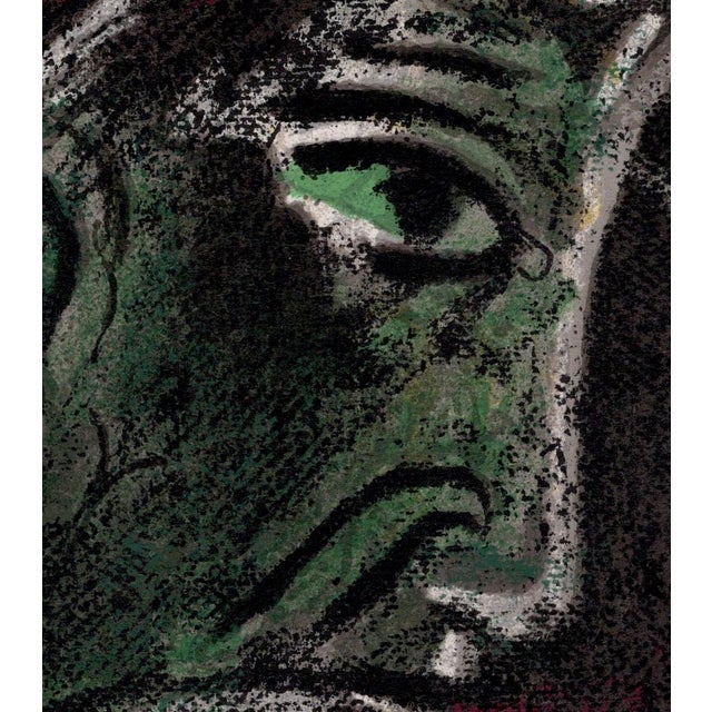 1960s Marc Chagall, Job désespéré (Job in Despair), 1960, Original Lithograph For Sale - Image 5 of 7