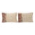 Bohemian Lumbar Kilim Pillow Cover 16'' X 24'' - Set of Two For Sale