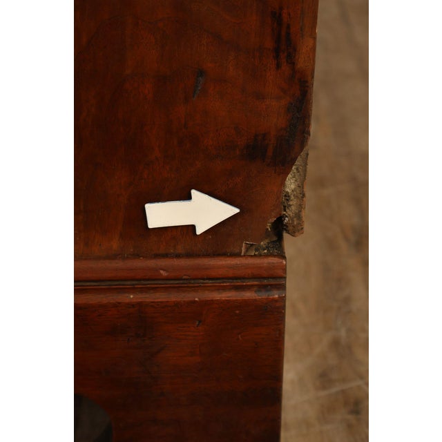 Antique 18th Century American Walnut Tall Chest Of Drawers For Sale - Image 16 of 18