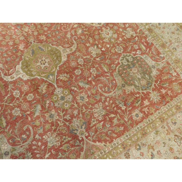 Indian Vintage Hand Knotted Super Fine Indian Rug. 8'x 10' For Sale - Image 3 of 18