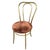 1970s 1970s Brass Side Chair Thonet Style – Made in Italy For Sale - Image 5 of 9