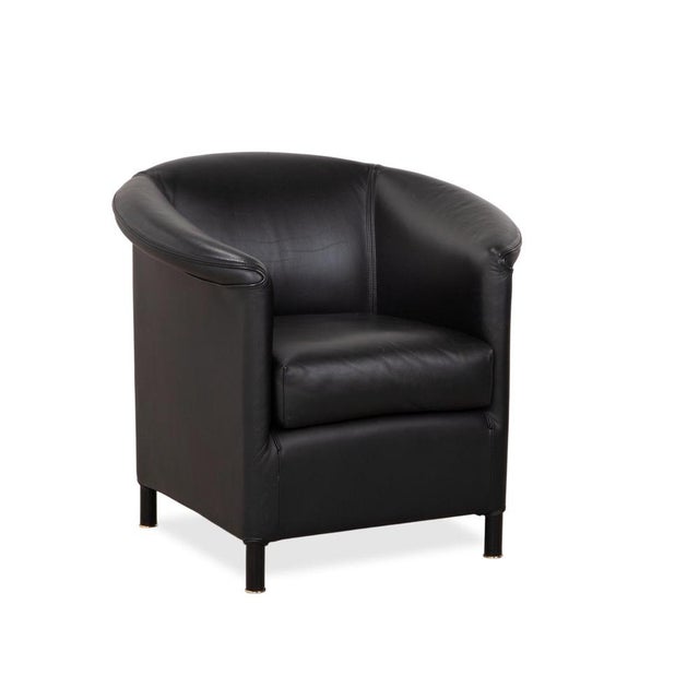 Aura Leather Chair by Paolo Piva for Wittmann For Sale - Image 14 of 14