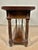 Large Spanish Walnut Rustic Console with Three Drawers and Lower Shelf, 1930s For Sale - Image 13 of 15