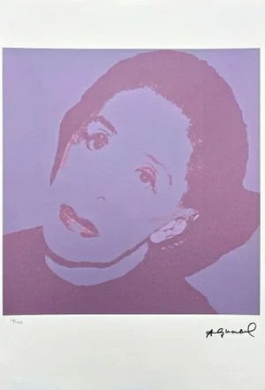 After Andy Warhol, Martha Graham, 1980s, Lithograph