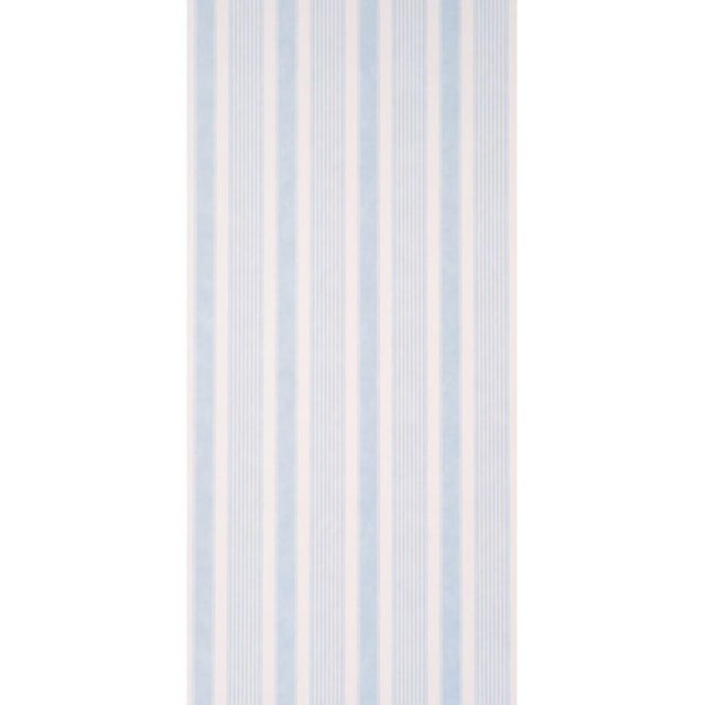 Breezy and refined, Summerville Stripe combines bold ticking with broad stripes and open space for a fresh, relaxed look....