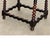 A Spanish Baroque solid chestnut table from the 18th century, showcasing the bold craftsmanship characteristic of the...