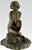 Maxime Real Del Sarte, Art Deco Sculpture, Seated Nude with Flowers, France, 1920s, Bronze For Sale - Image 4 of 12