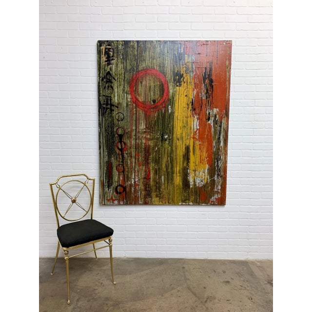 Mixed Media Painting on Board For Sale - Image 11 of 12