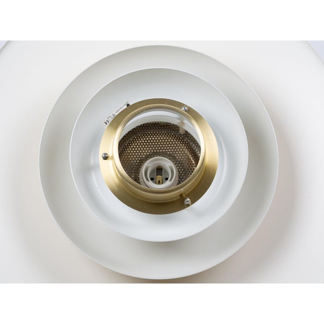 Vintage Danish Verona Hanging Lamp by Kurt Wiborg for Jeka, 1980s For Sale - Image 11 of 12
