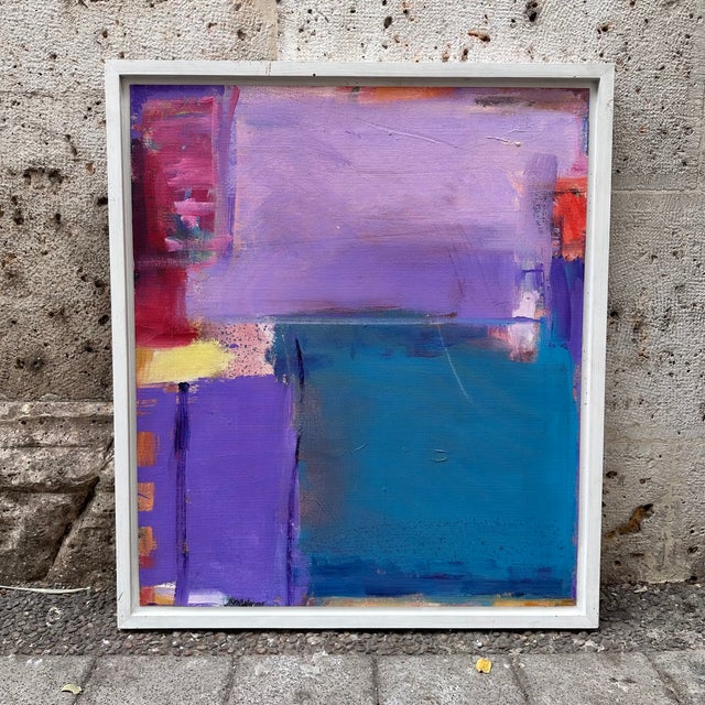 Contemporary Lorenzo Colomo, Abstract Composition, 2000s, Acrylic Painting on Panel For Sale - Image 3 of 18