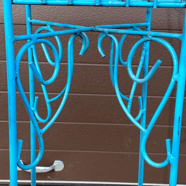 Wrought Iron Plant Stand For Sale In Philadelphia - Image 6 of 13