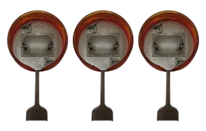 Febo Wall Lamps by Roberto Pamio for Leucos, 1970, Set of 3