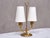 Mid-Century Modern Vintage Brass Table Lamp by Bertil Brisborg for Nordiska Kompaniet, 1940s For Sale - Image 3 of 12