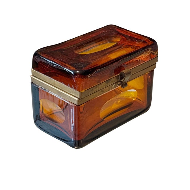 Italian Italian Glass Box For Sale - Image 3 of 10