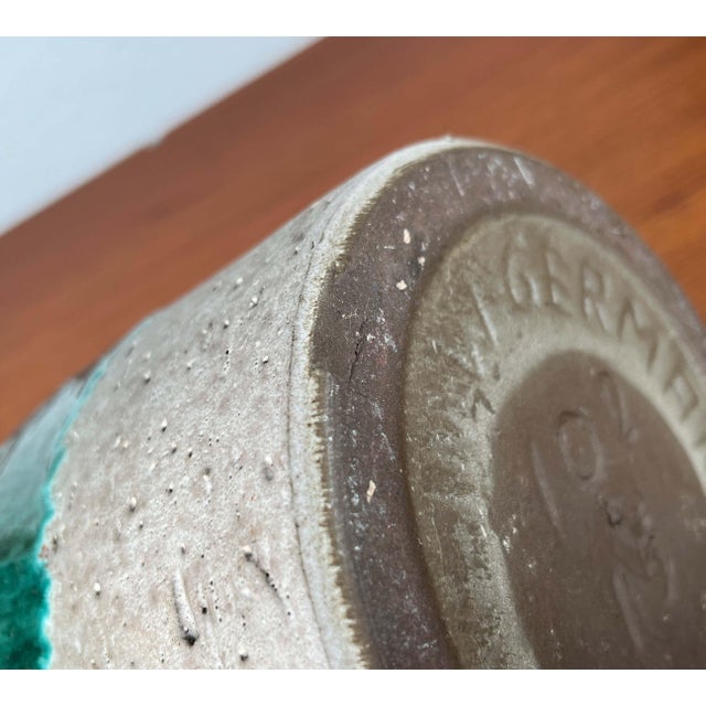 Ceramic Mid-Century Modern Fat Lava Pottery Planter, West Germany, 1960s For Sale - Image 7 of 11