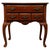 Antique English Beech and Burr Walnut Inlaid Side Table, 1900s For Sale - Image 12 of 12