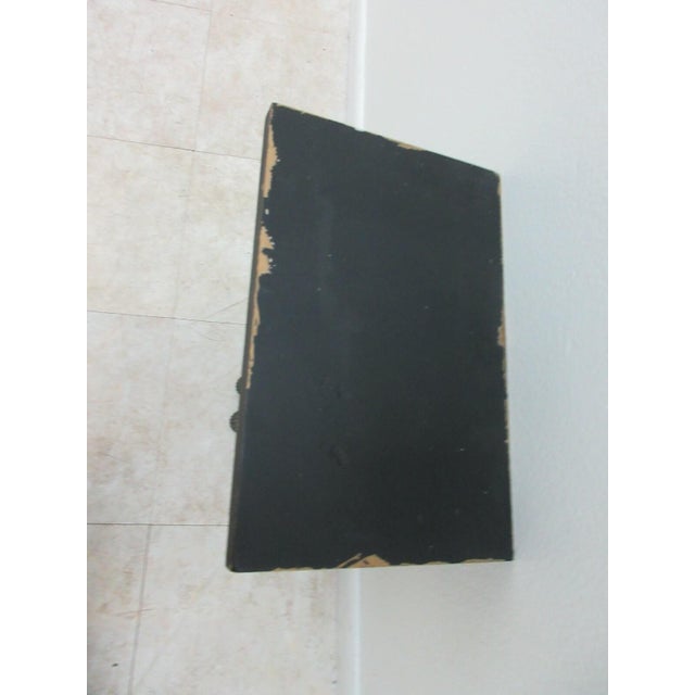 Black 1990s Guild Master Roman Lion Antiquities Style Curio Wall Shelf Sconce For Sale - Image 8 of 10