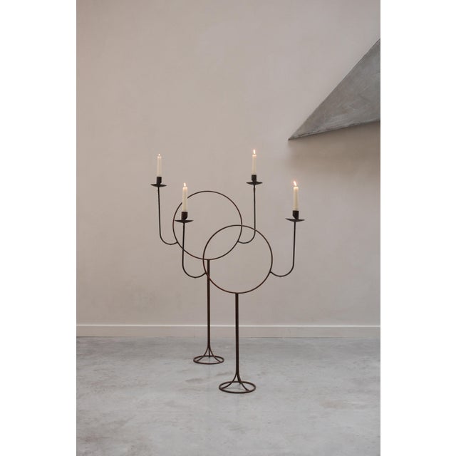 Vintage Floor Candelabras, 1970s, Set of 2 For Sale - Image 13 of 13