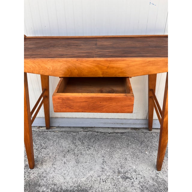 Vintage Console Table with Mirror, 1950s, Set of 2 For Sale - Image 11 of 16
