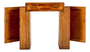 Art Deco Oak Desk
