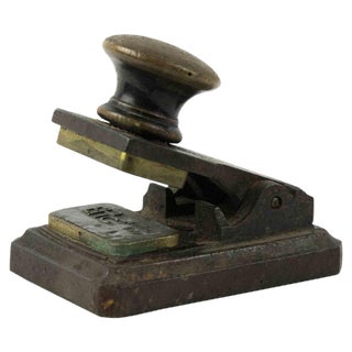 Vintage Rubber-Stamp, Italy For Sale