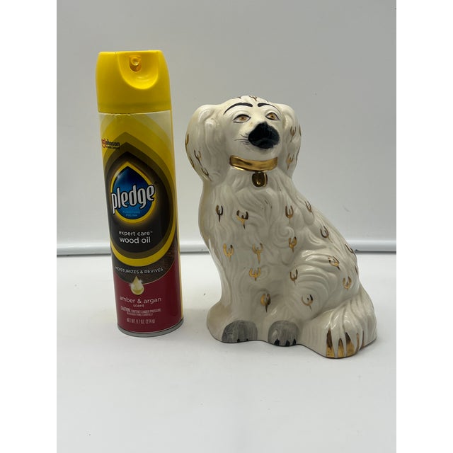 Ceramic Antique Beswick Spaniel For Sale - Image 7 of 7