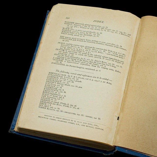 1915's English Antique Book Religio Medici For Sale - Image 12 of 12