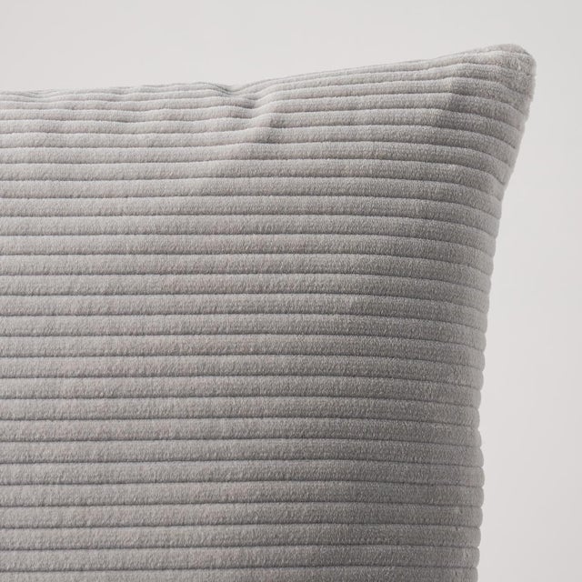 This pillow features Wyatt Corduroy with a knife edge finish. With super soft quarter-inch wales, great texture and a...