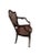 The Vintage French Mahogany Wood Armchair Cane is a classic and elegant piece of furniture that exudes a sense of history...