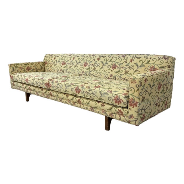 Edward Wormley for Dunbar Bracket Back Sofa For Sale