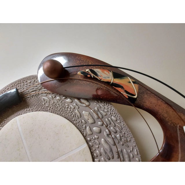 Mid-Century Modern Signed Electric Gibson Wall Clock For Sale - Image 4 of 7