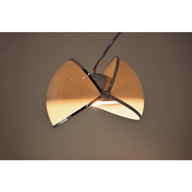 Pac-Man Arco Floor Lamp attributed to Superstudio for Poltronova, 1970s For Sale - Image 10 of 16