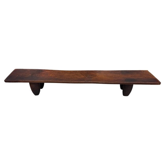 1950s Antique African Coffee Table or Bench For Sale - Image 5 of 18