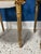 Mid 18th Century French Louis XVI Giltwood Chairs With Italian Blue Leather & Cane Backs — Pair For Sale In Miami - Image 6 of 11