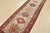 This authentic semi-antique tribal Karajeh runner is hand-knotted with fine wool and natural dyes. This oriental rug...