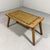 Small Vintage Blond Oak Stool, 1960s For Sale - Image 13 of 16