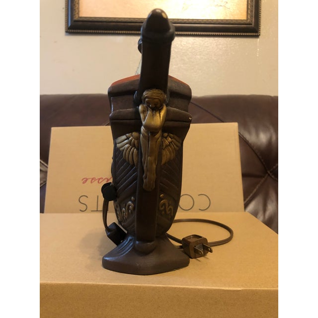 1950s Mid-Century Modern Ceramic Spanish Galleon Ship Tv Accent Lamp For Sale In New York - Image 6 of 10