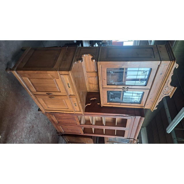 1920s Tuscan Umbrian Showcase, 1920s For Sale - Image 5 of 7
