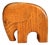 Oak Elephant Sculpture with Secret Compartment, Germany, 1960s For Sale