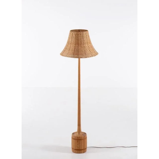 Swedish Floor Lamp by Tranås Style Fixture, 1960s For Sale - Image 4 of 10